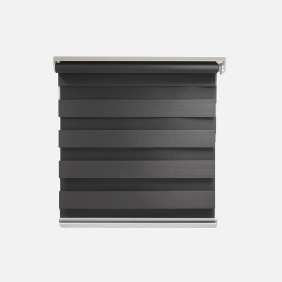 Elegance Ok Deep Zebra Stor Perde 140x200cm Antrasit 