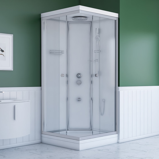 Er-Duş Soft Kare Duşakabin 90x90cm