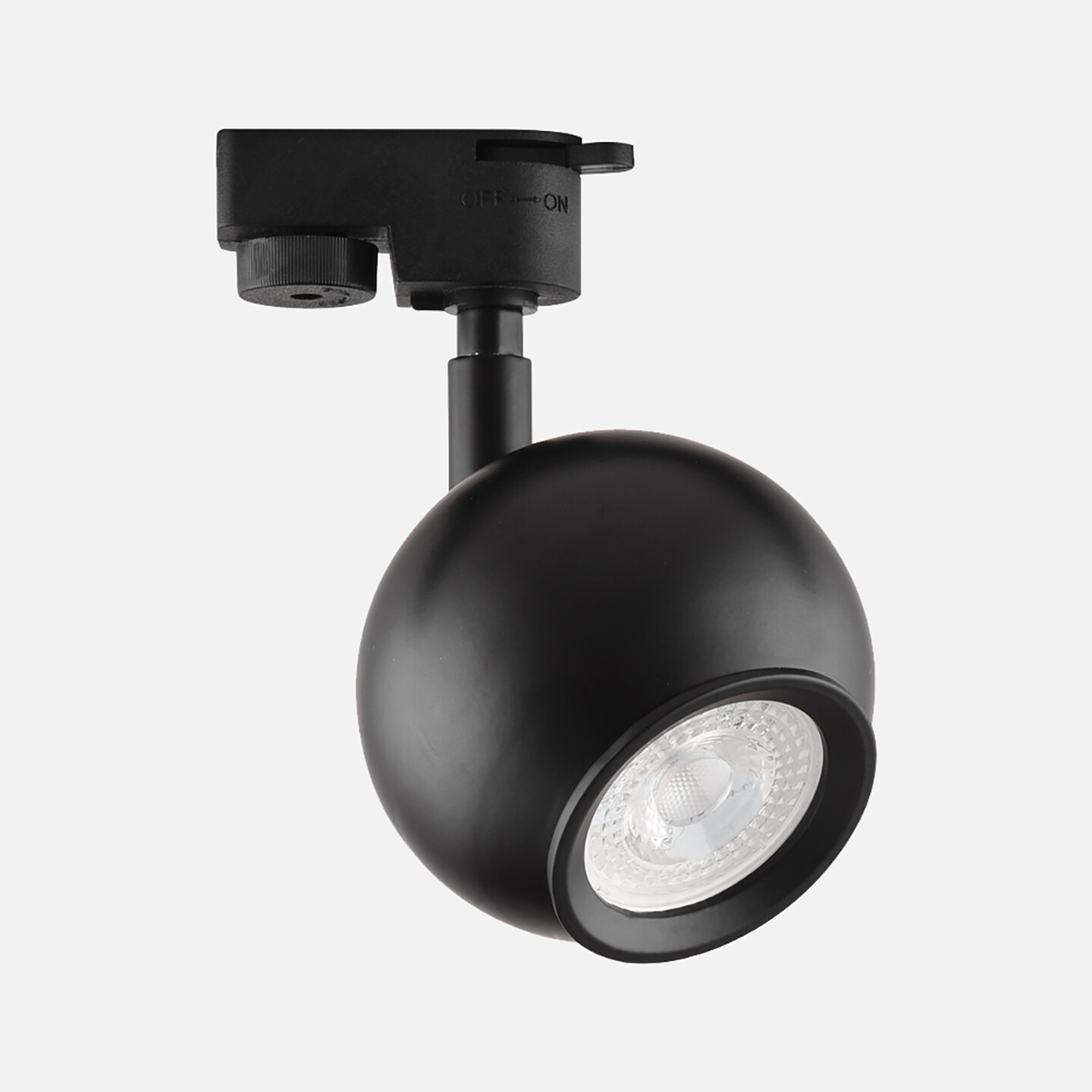 NR300 Siyah Tekli Sıva Üstü Ray Spot - Bauhaus