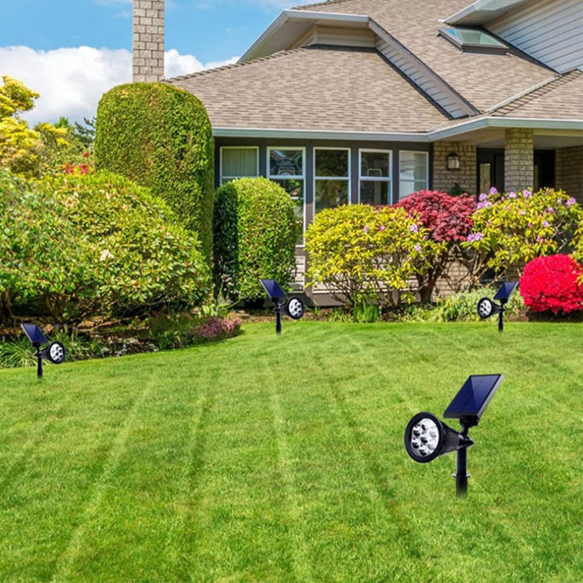    GreenTech Solar 7 Led Bahçe Aydınlatma RGB 