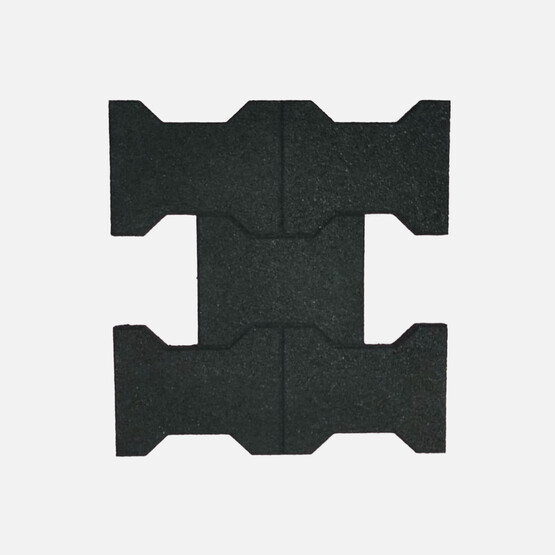 Park World 50X50X2 Karo Kauçuk Beşli Kilit Parke Koyu Yeşil