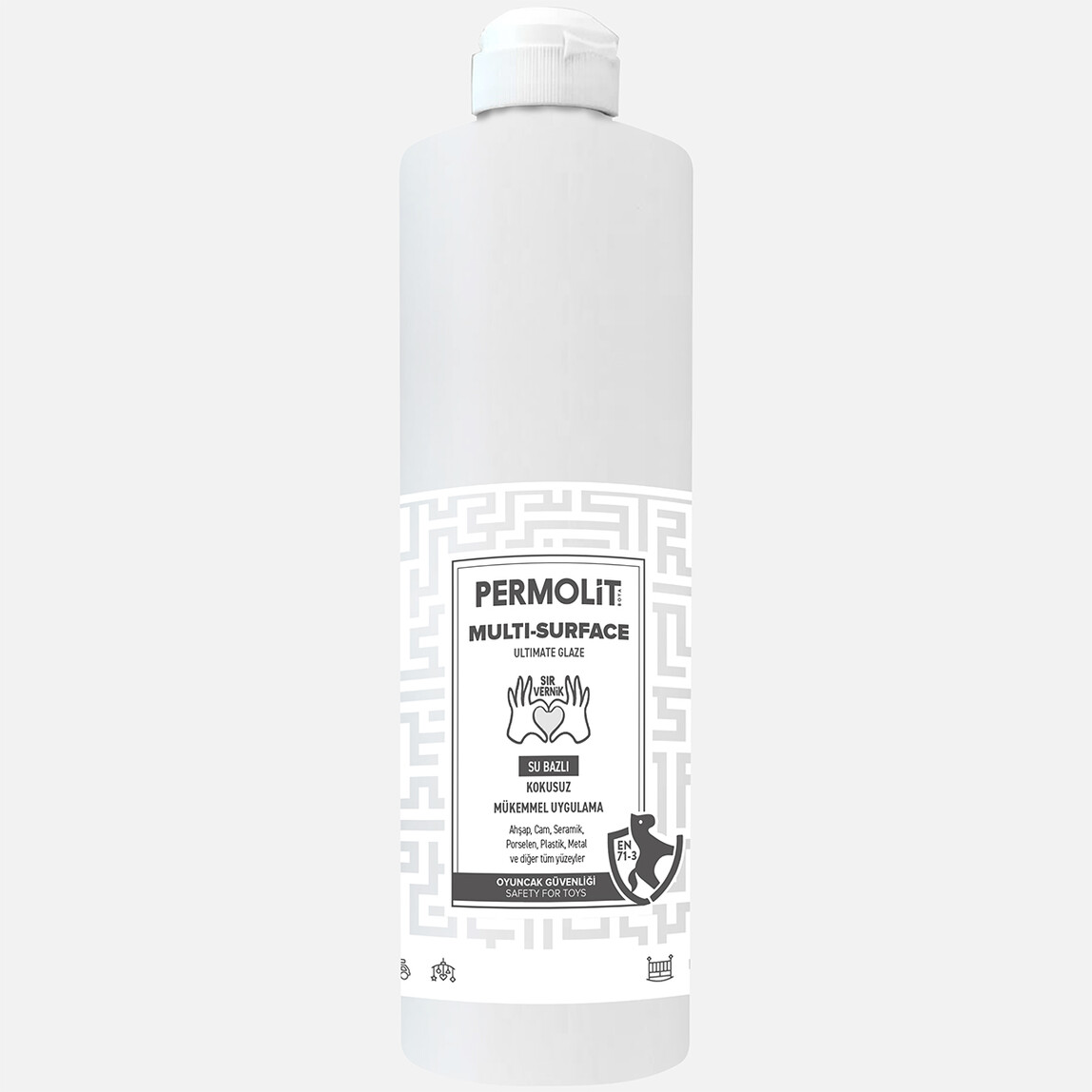    Permolit 0,5 L Multi Surface Sır Vernik Yarı Mat 