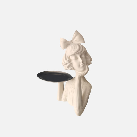 Msa Polyester Tepsili Kız Dekor 