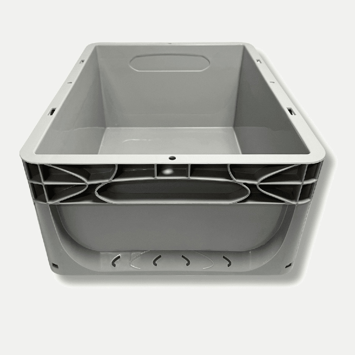    Euronorm Çok Amaçlı Taşıma ve Saklama Kasası Gri 17 lt 