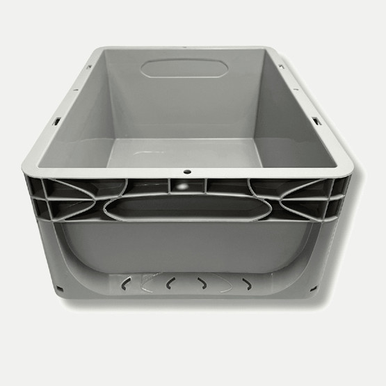 Euronorm Çok Amaçlı Taşıma ve Saklama Kasası Gri 17 lt