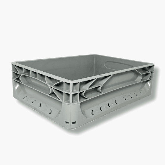 Euronorm Çok Amaçlı Taşıma ve Saklama Kasası Gri 12 lt