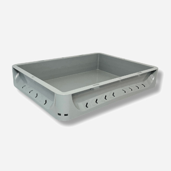 Euronorm Çok Amaçlı Taşıma ve Saklama Kasası Gri 7 lt