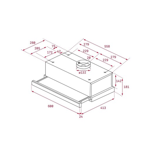 Teka TL 6210 Beyaz Aspiratör