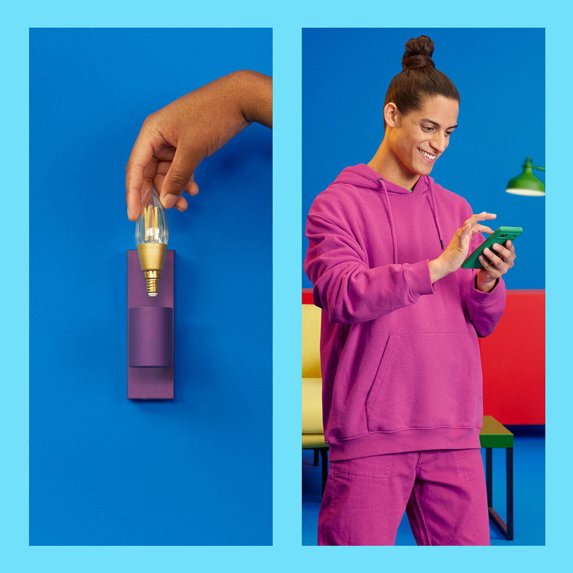    Philips Wiz C35 25W 4.9 W Beyaz E14 LED Ampul 