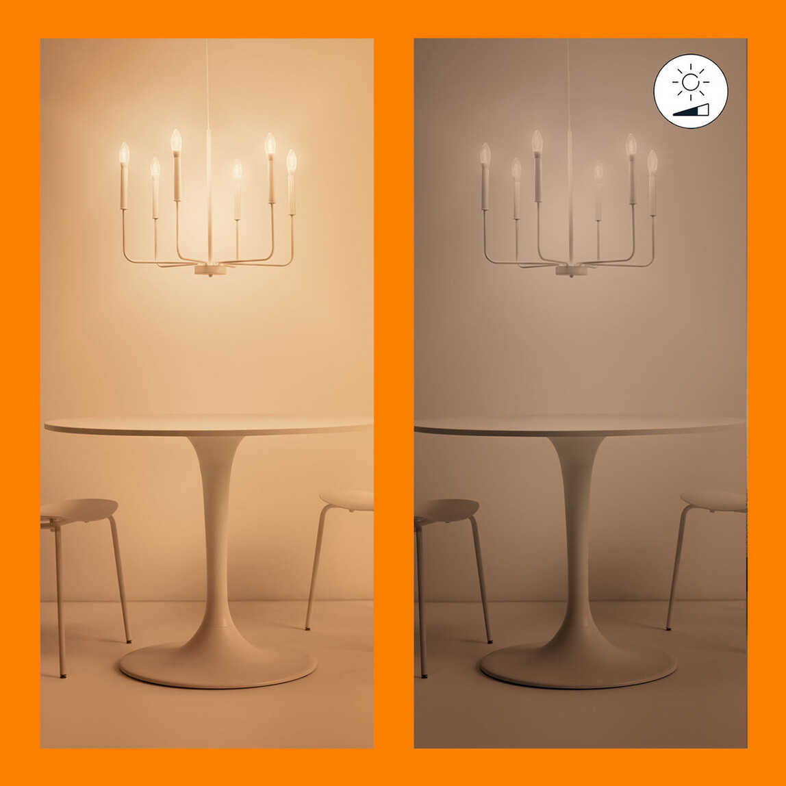    Philips Wiz C35 40W 4.9 W Beyaz E14 LED Ampul 