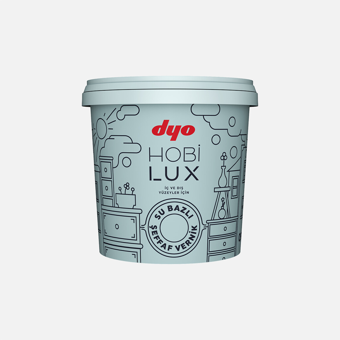    Dyo Hobilux Vernik İpek Mat 0,4L  