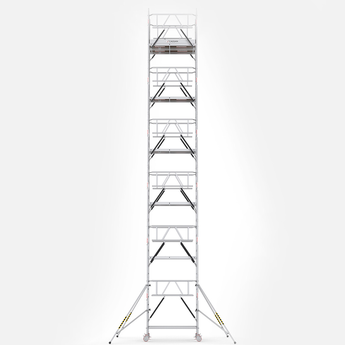    Çağsan Protube LN1160 42 Basamaklı İskele 