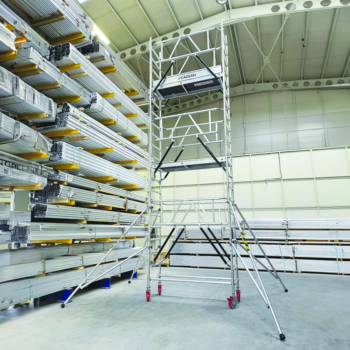    Çağsan Protube SN440 18 Basamaklı İskele 