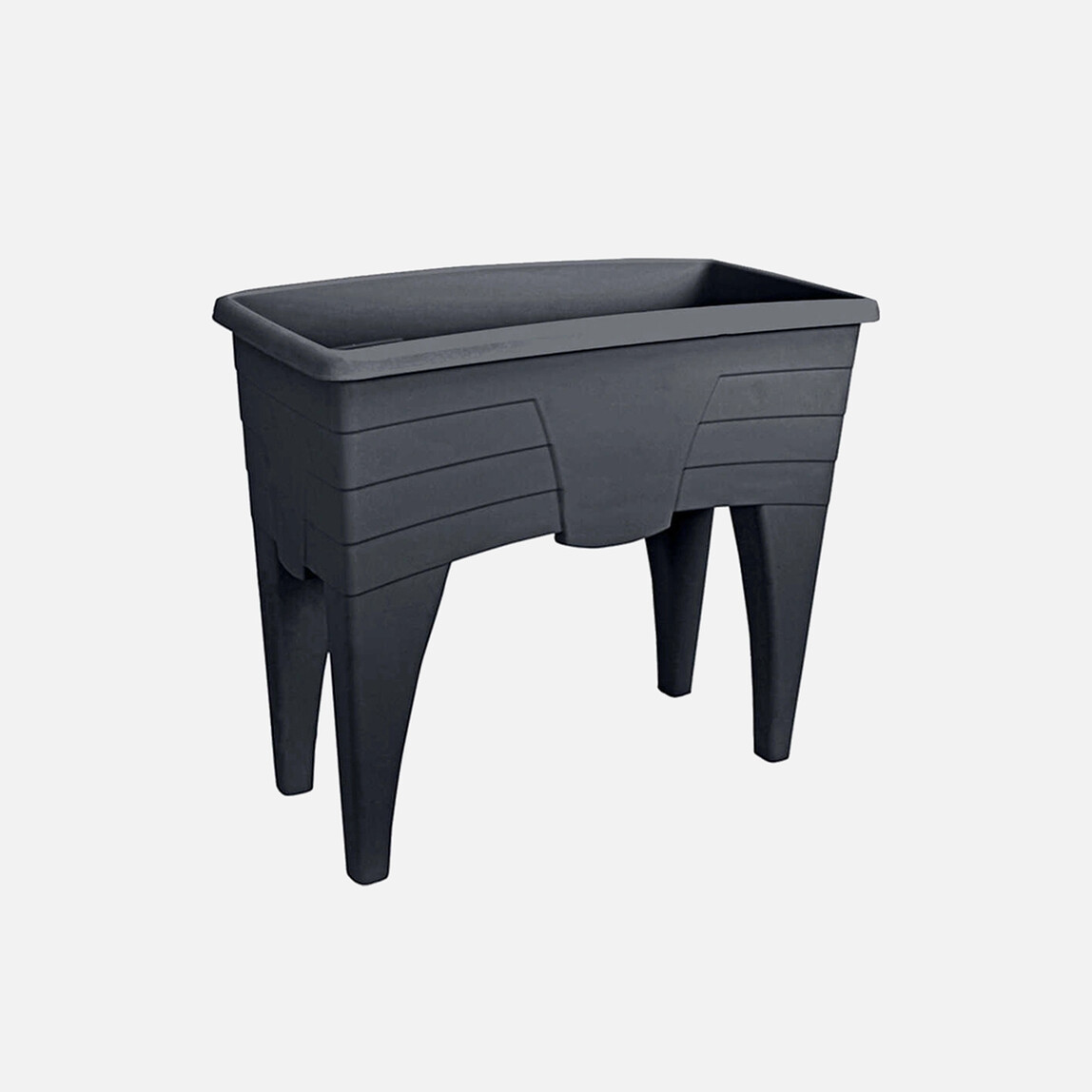    Ayaklı Yetiştirme Saksısı Antrasit  