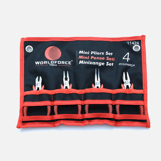 Worldforce Mini Pense Seti 4 Parça 11424 