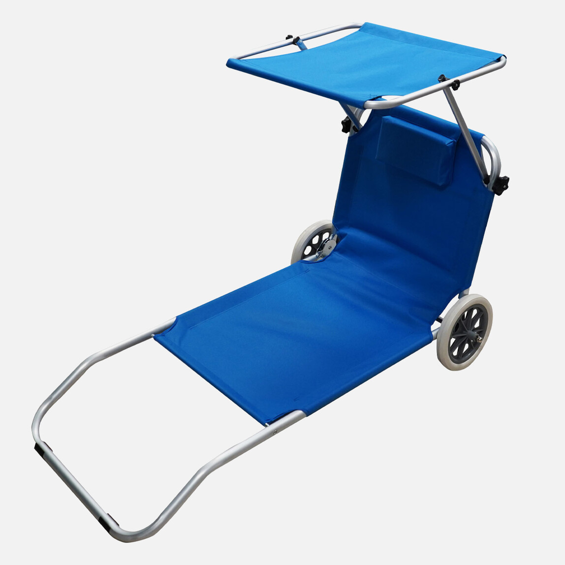    Sunfun Gölgelikli Tekerlekli Şezlong  