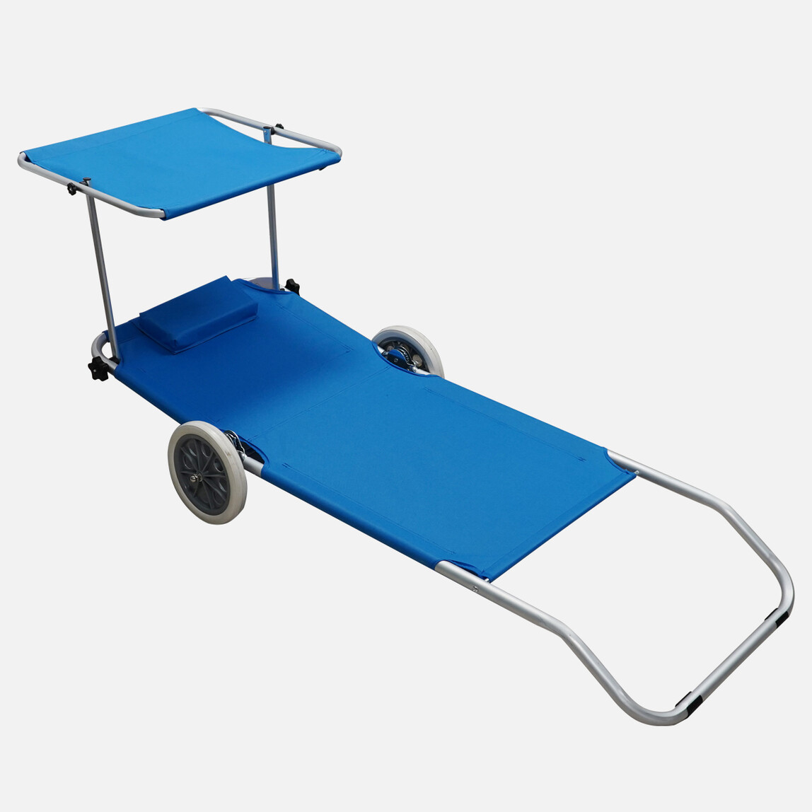    Sunfun Gölgelikli Tekerlekli Şezlong  