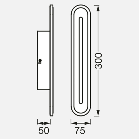 Osram Smart Wifi Sarı Işık W300 Ip44 Banyo Aplik 