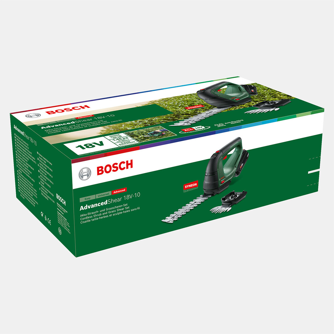    Bosch Advancedshear 18V-10 Akülü Çim ve Topiari Makası 