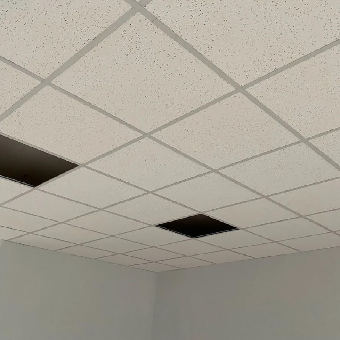    Amf Ecomin Trento 60x60 Cm Taşyünü Asma Tavan Plakası 