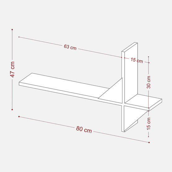 Etna Raf Dec105 Beyaz 15x80x47 