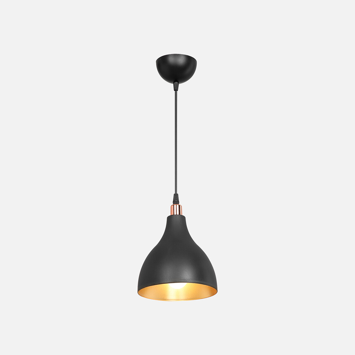    Ronda Siyah Tekli Şapka Sarkıt 