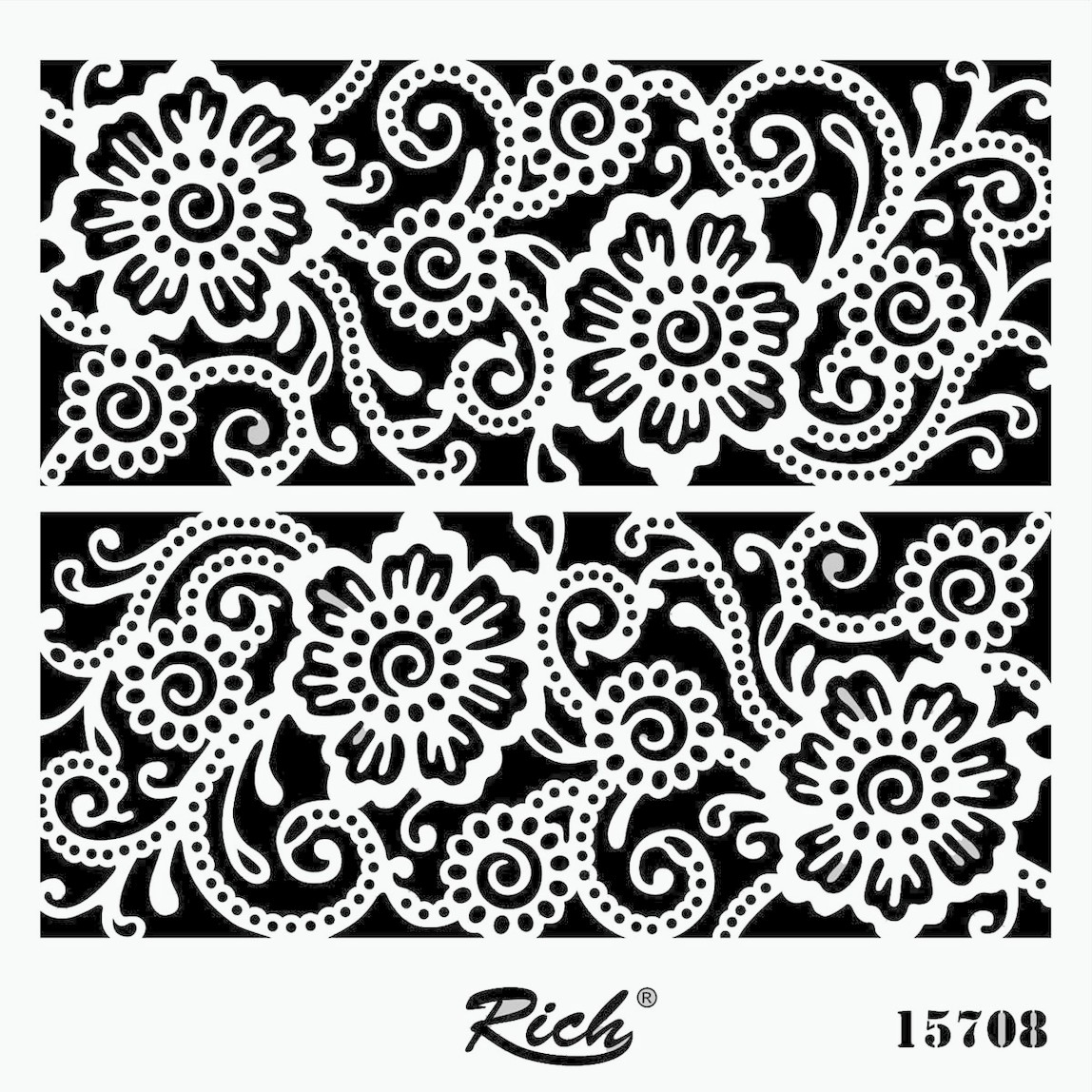    Stencıl Kare 25x25 15708   