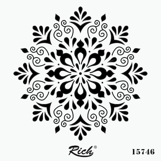 Stencıl Kare 25x25 15746  