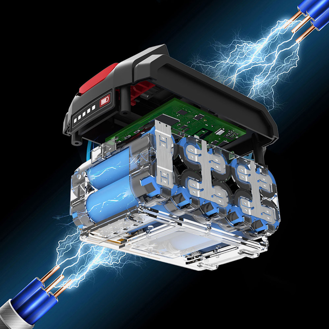    Cat Dxb4 18V 4Ah Li-ion Yedek Akü   