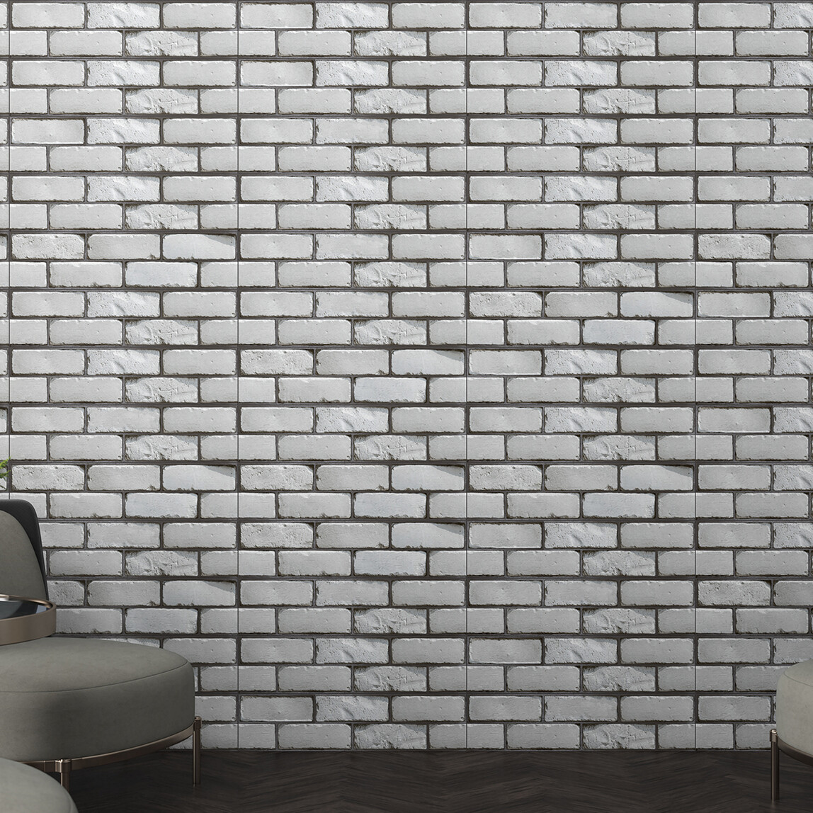    Duratiles Mabel Karo Mat Gri 15 x 60 cm 1,26 m2 