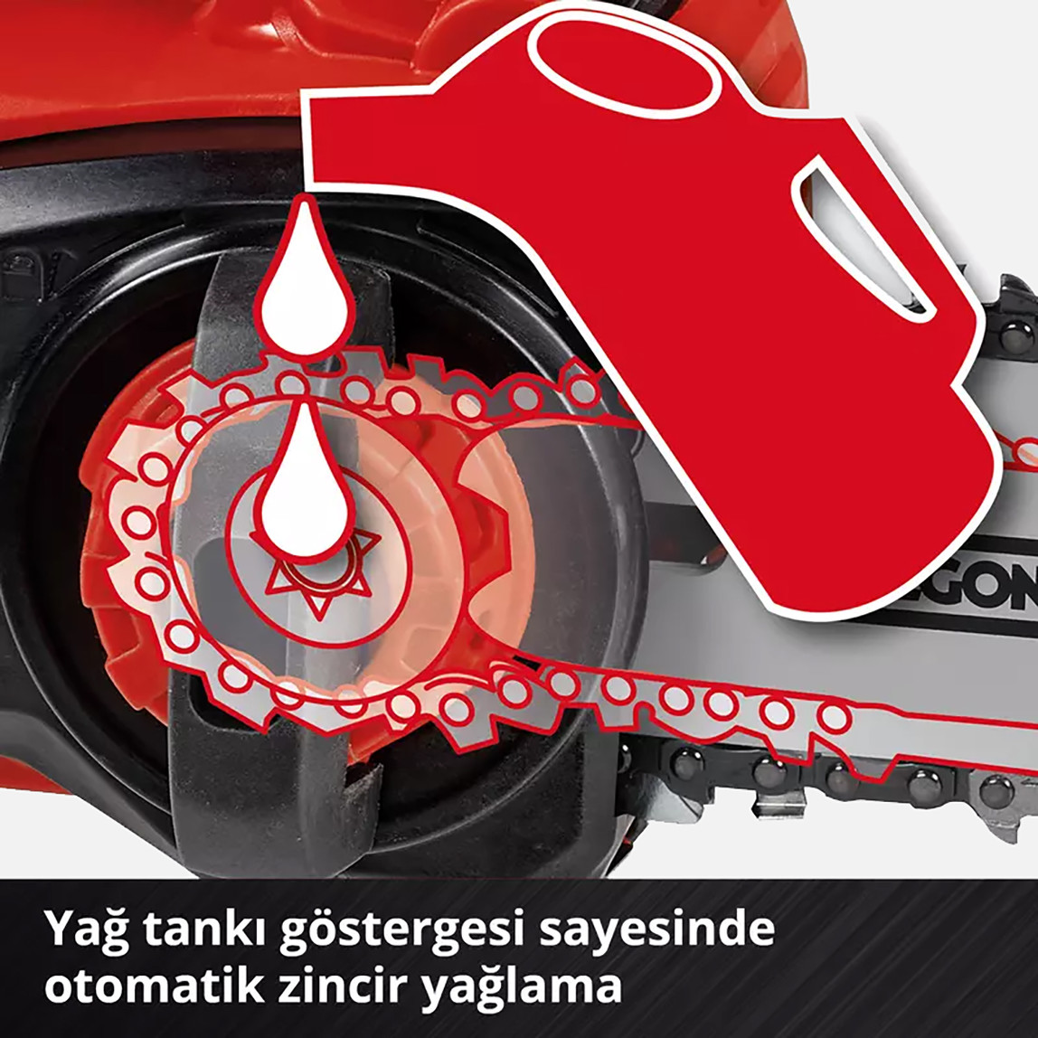    Einhell Fortexxa 18/20 TH Akülü Ağaç Kesme Makinesi (Akü ve Şarj Cihazı Dahil Değildir) 