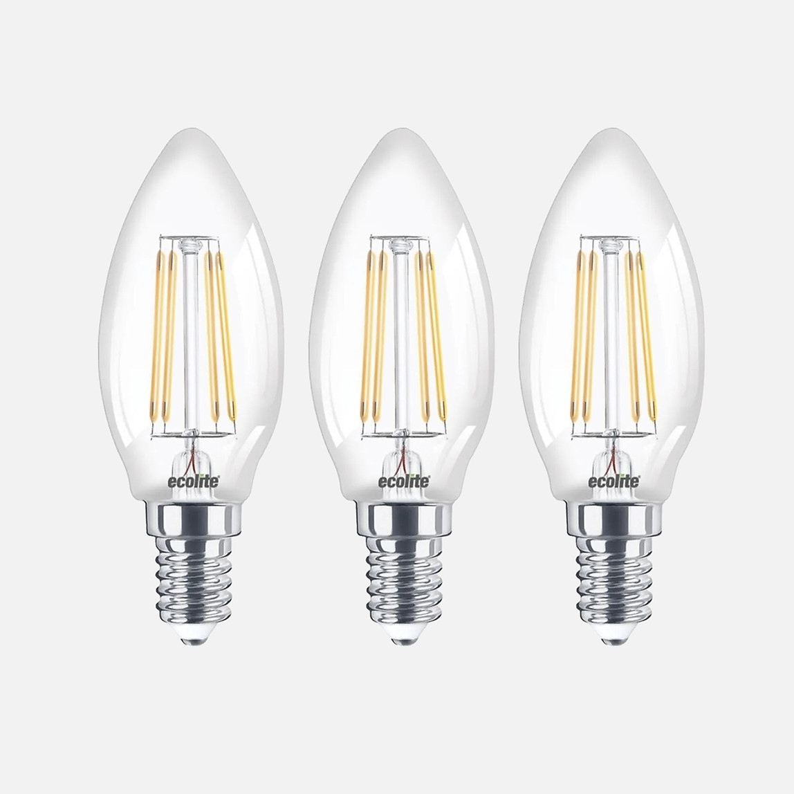    Ecolite Led Filament C35 4 W Beyaz 6500K E14 LED Ampul 