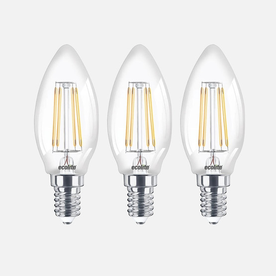 Ecolite Led Filament C35 4 W Beyaz 6500K E14 LED Ampul