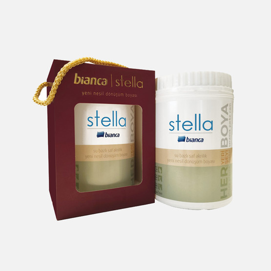 Bianca Stella Beyaz Saf Akrilik Boya 1L