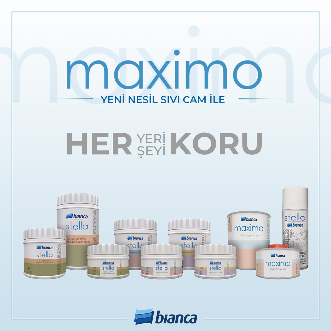    Bianca Maximo Sıvı Cam 0,5 Lt  