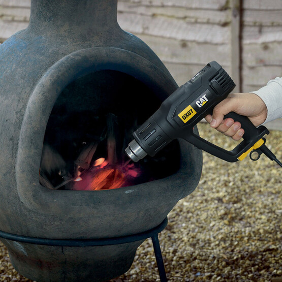 CAT DX87 2000Watt Dijital Göstergeli Profesyonel Sıcak Hava Tabancası + 5 Adet Aksesuar 