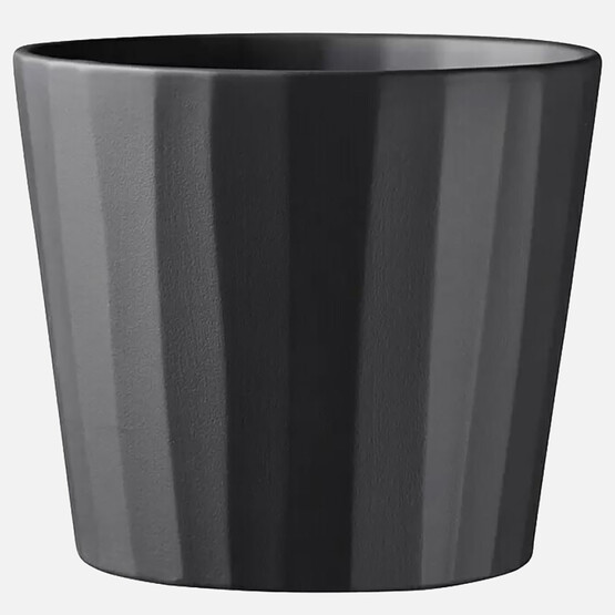 Umea Saksı Siyah 18cm