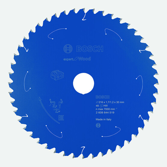 Bosch Daire Testere Bıçağı Exw 216x30 mm 48 D E/C