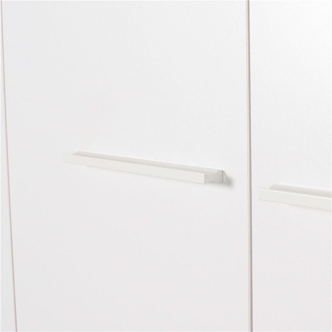    Adore Base 6 Kapılı 2 Çekmeceli Gardırop Beyaz  