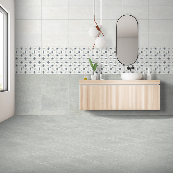 Ege Seramik Torino 40x40 cm Gri 1 Kutu=1,44 m2