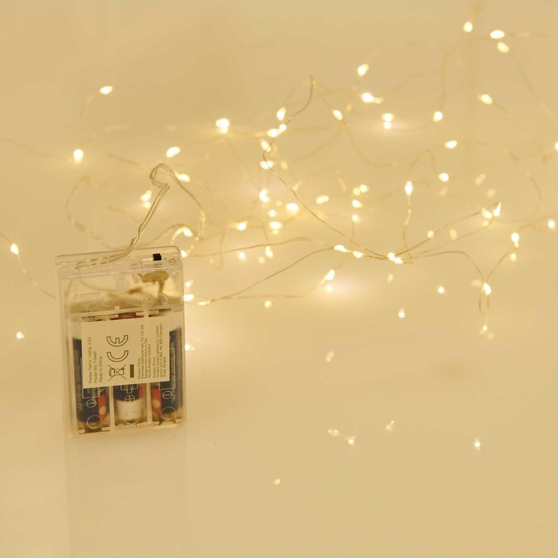    Petrix 50 Led Peri Işık 3xaa Pil 5 Metre  