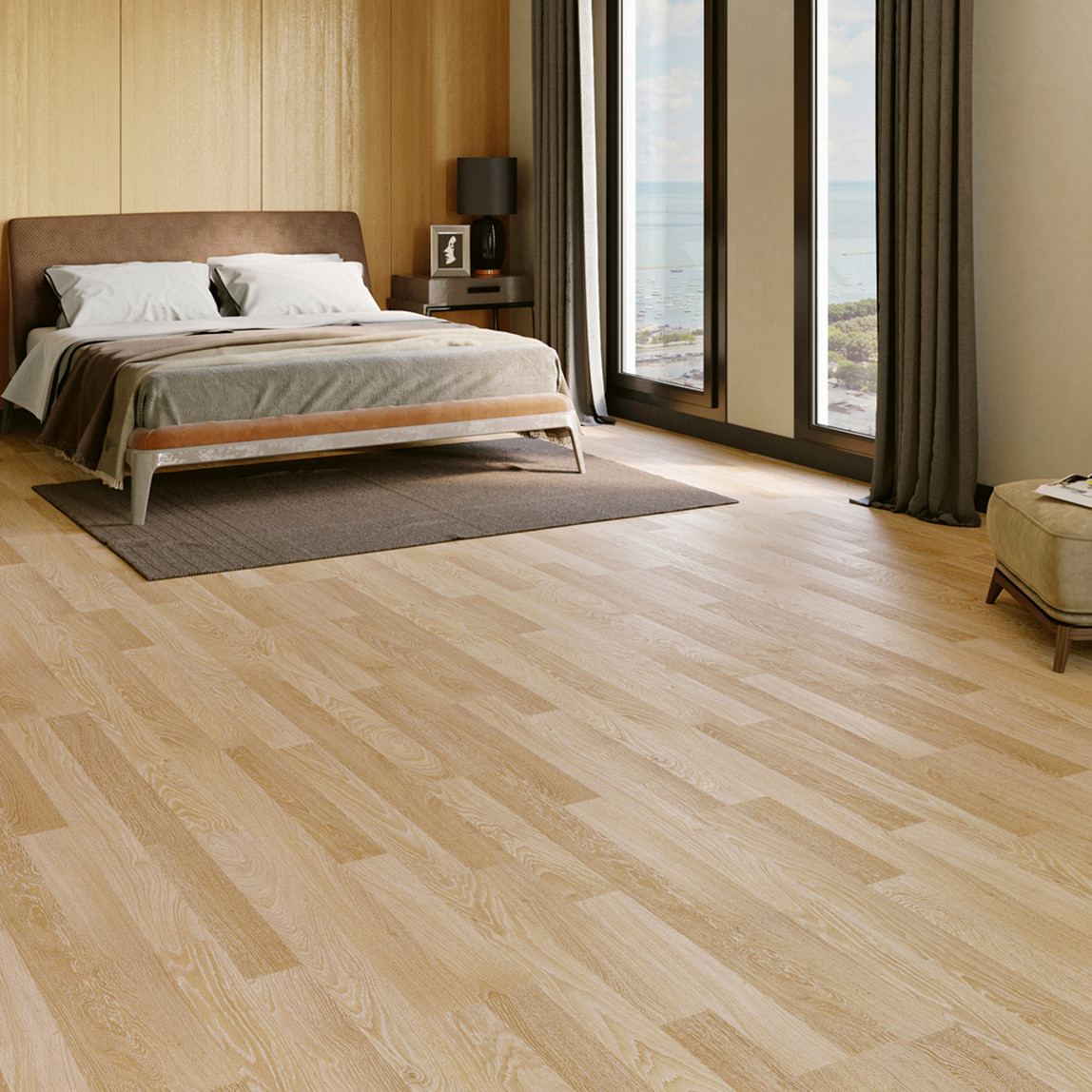    Terraclick Beyaz Meşe 31.Sınıf Laminat Parke Derzsiz 1205,5x191,7x8 mm 2,3071 m² 