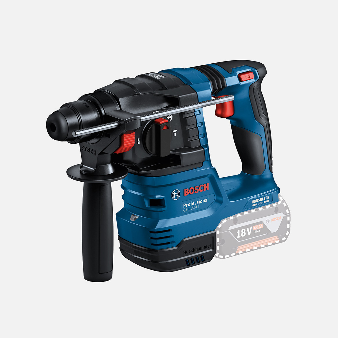    Bosch GBH 185-LI Solo Profesyonel Akülü SDS-Plus Kırıcı Delici 