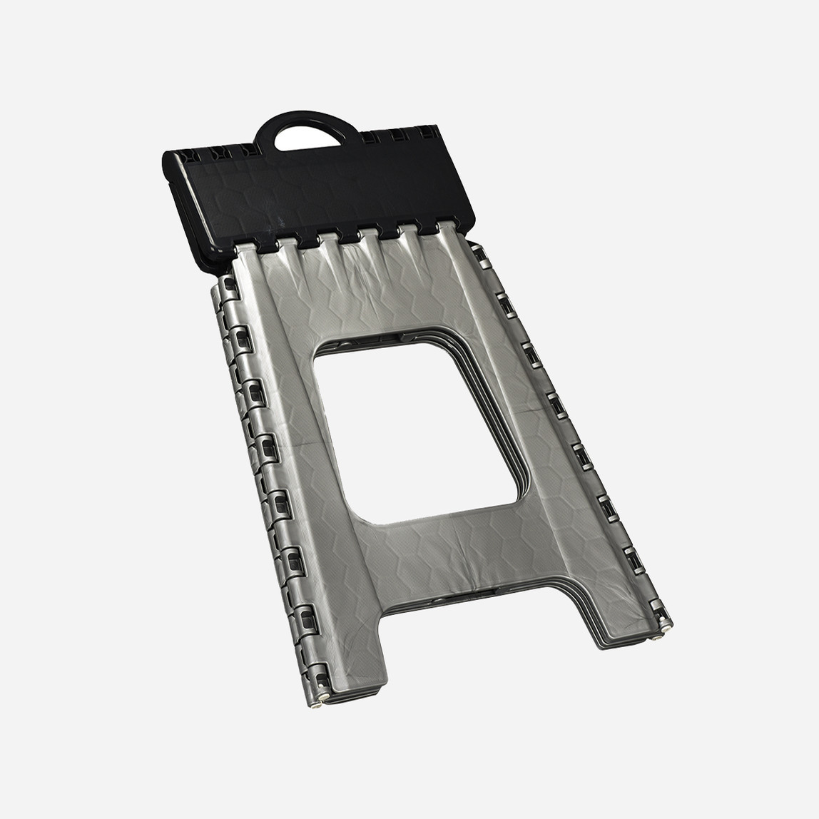    Katlanır Tabure Merdiven Uzun Gri  