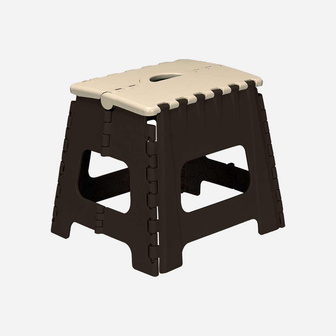    Katlanır Tabure Merdiven Kısa Kahverengi  