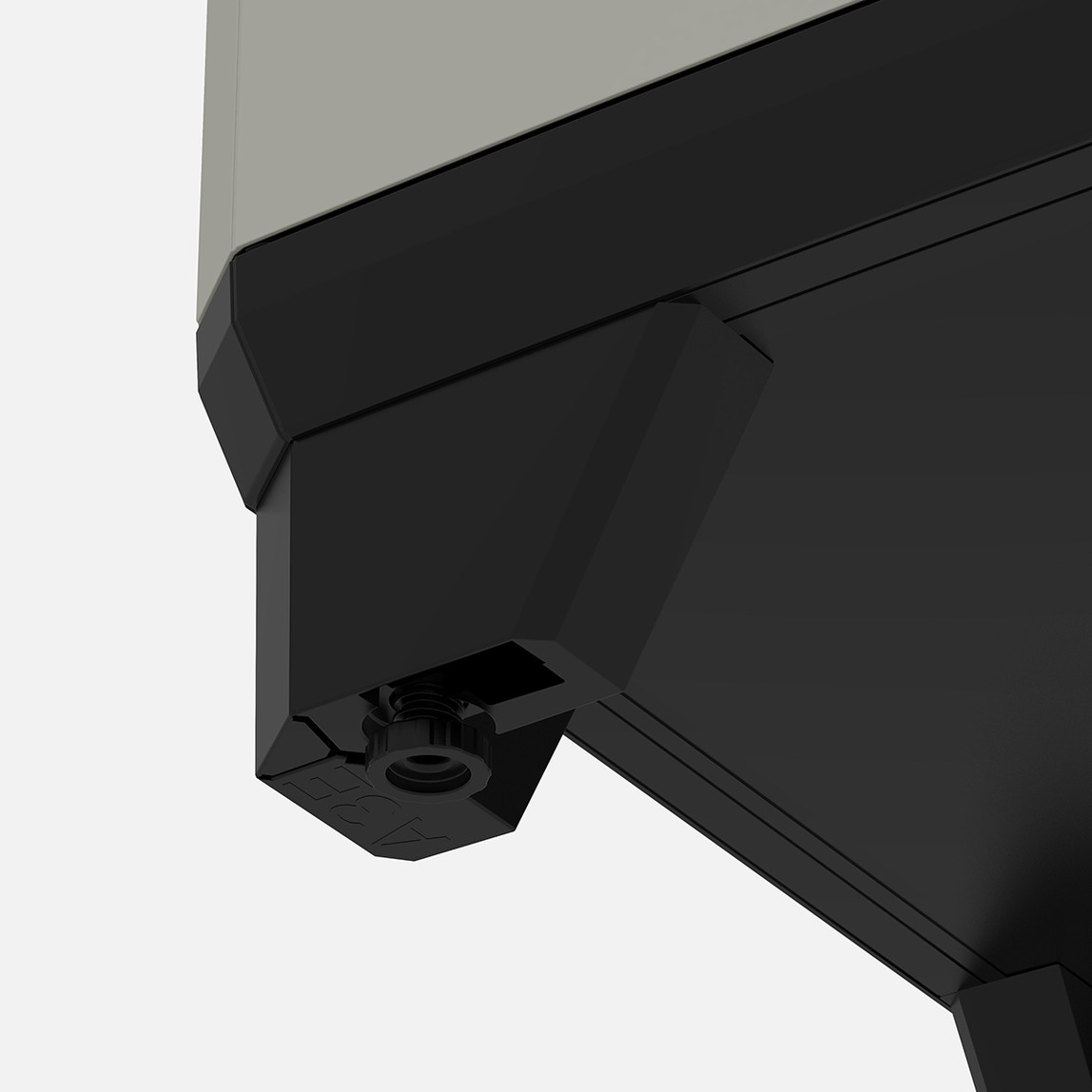    Keter Planet Tek Raflı Plastik Dolap Antrasit  