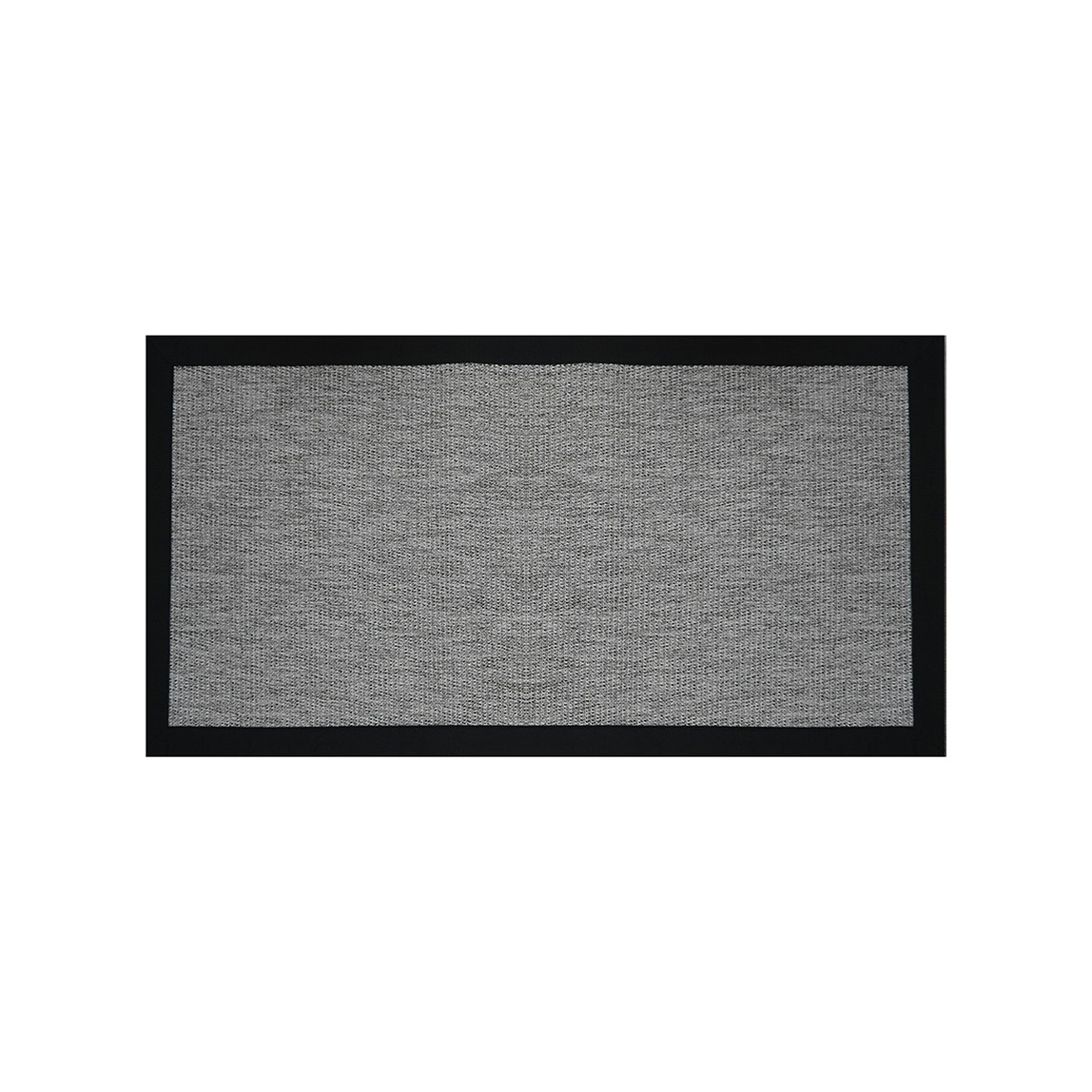    Güven Collection Nature Rustic Bordürlü Sisal Halı Koyu Gri 160x230 cm 