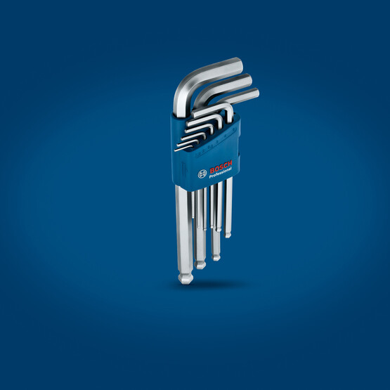 Bosch Profesyonel Alyan Takımı Hex 9 Parça 