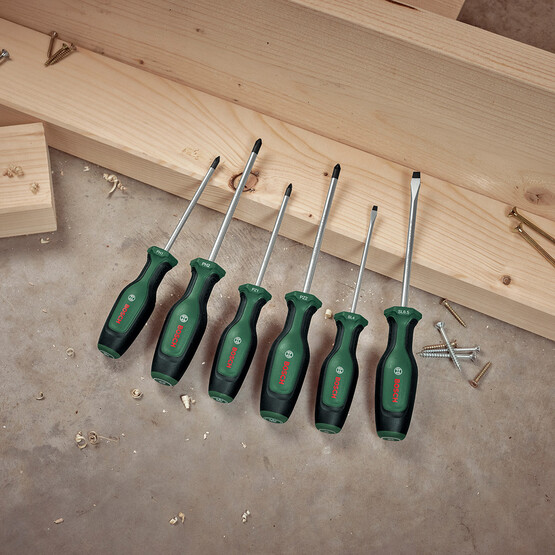 Bosch Tornavida Seti 6 Parça Set 1   