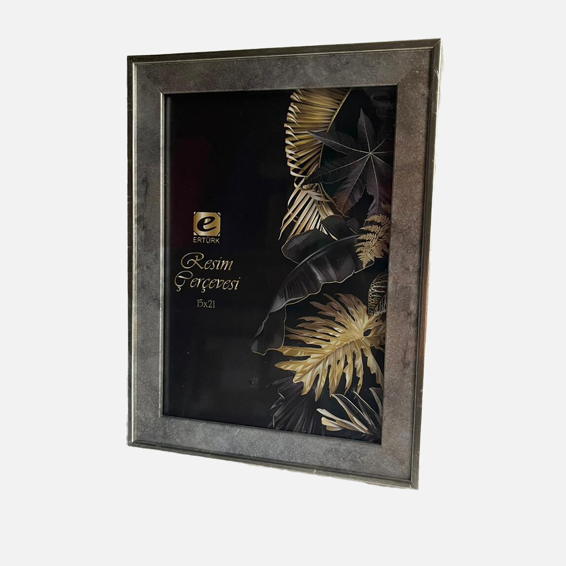    Ertürk Masaüstü Çerçeve Granit Gri 15x21 cm  